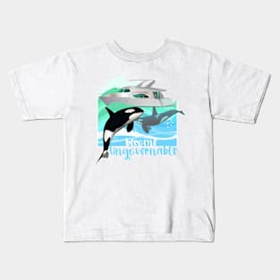 Yacht Orcas - Become Ungovernable Kids T-Shirt